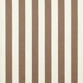 Central Stripe Chocolate Central Checks & Stripes Fabric by Scion