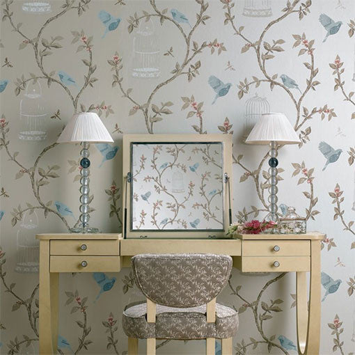 Birdcage Walk Wallpaper by Nina Campbell
