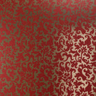 Nina Campbell Giverny Fougeres Raspberry Pink and Silver Gold - NCW4003/01 Wallpaper