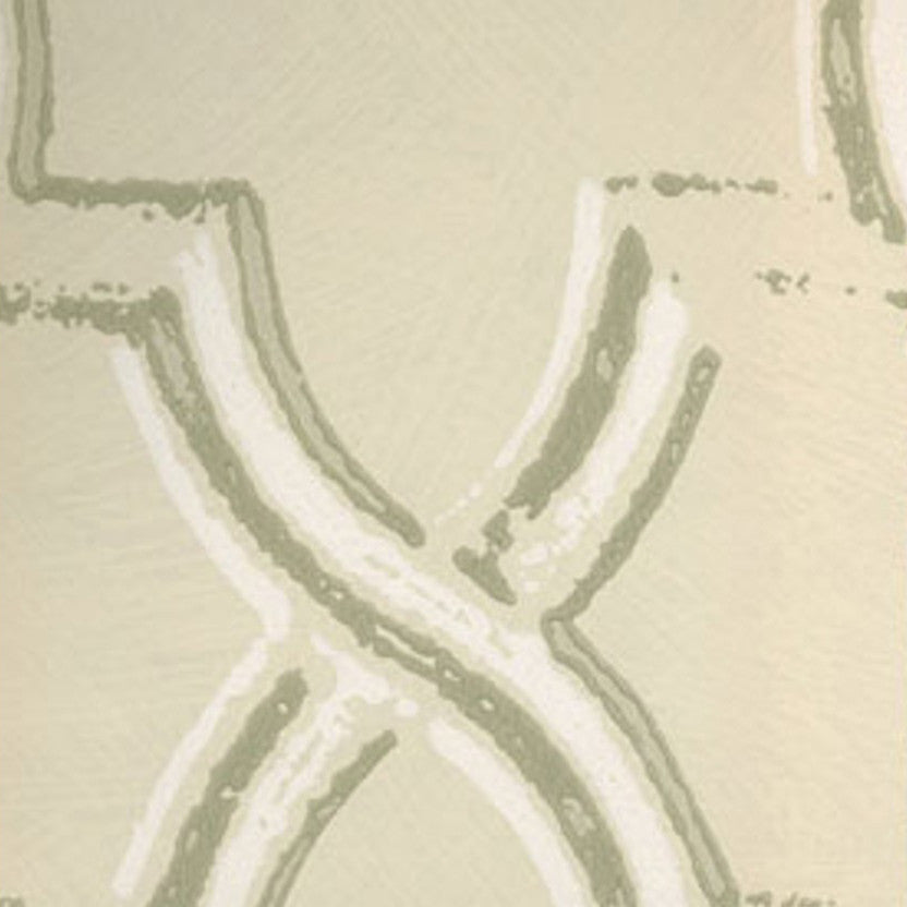 Nina Campbell Giverny Ornella Cream and Grey - NCW4006/03 Wallpaper