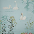 Nina Campbell Sylvana Swan Lake Wallpaper