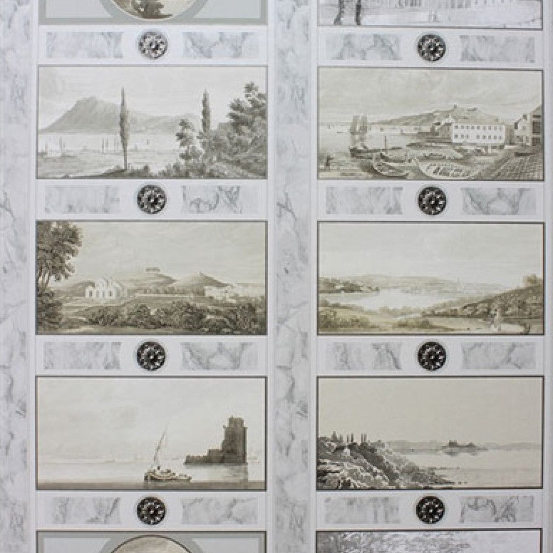 NCW4200-03 ( NCW420003 ) Keightley's Folio Fontibre Wallpaper by Nina Campbell