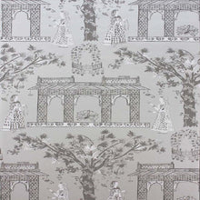 NCW4272-02 Pavilion Garden Coromandel Wallpaper By Nina Campbell