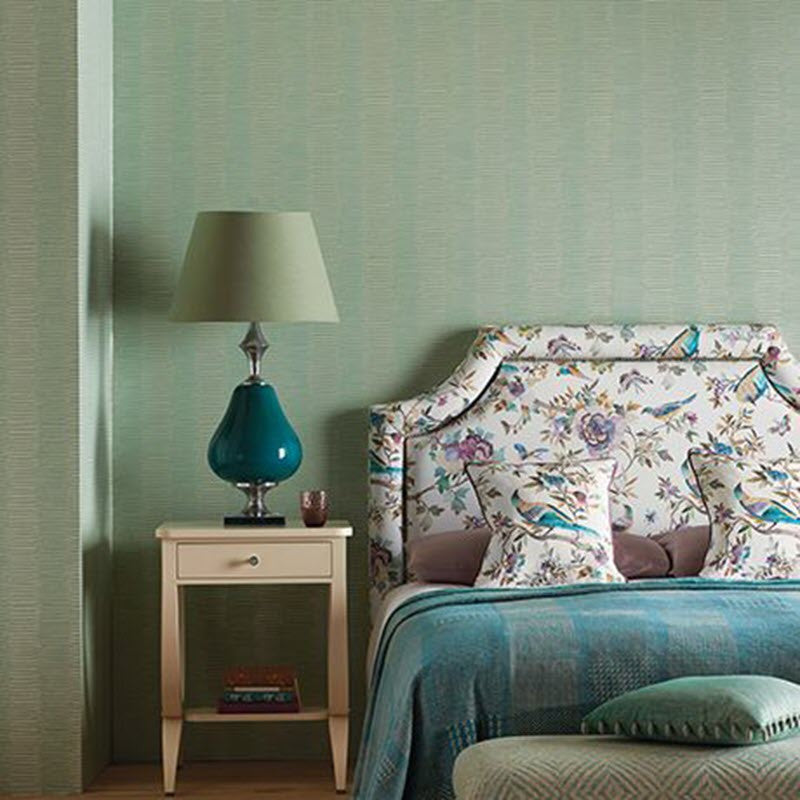 NCW4275-02 Concertina Coromandel Wallpaper By Nina Campbell