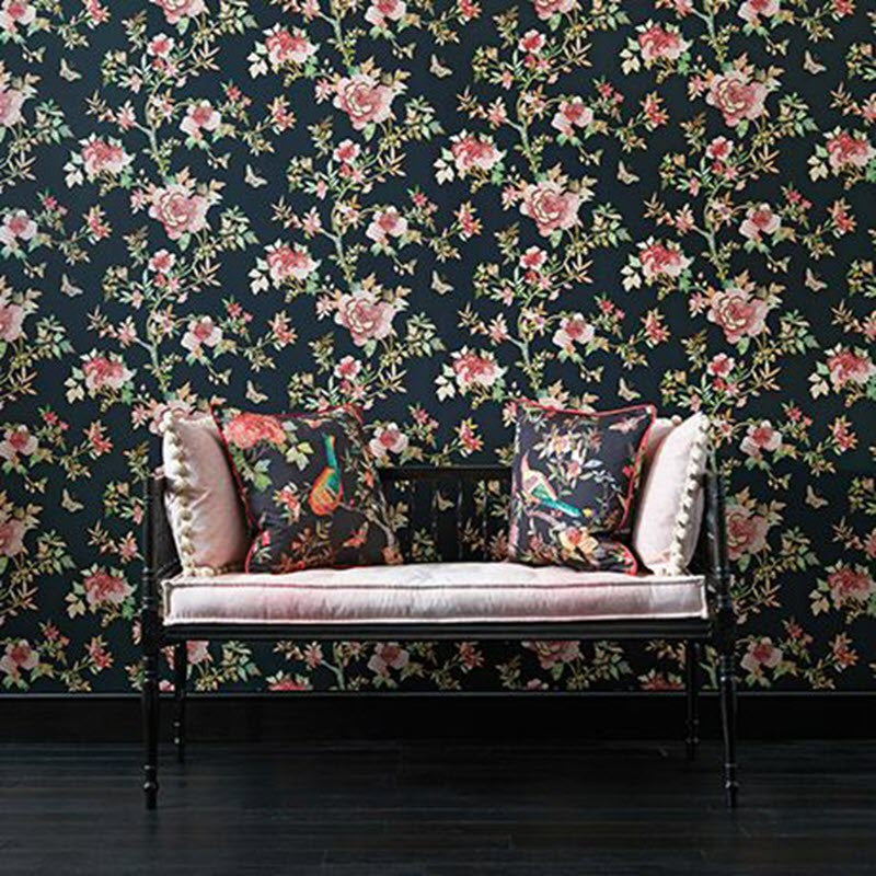 NCW4276-04 Perdana Coromandel Wallpaper By Nina Campbell