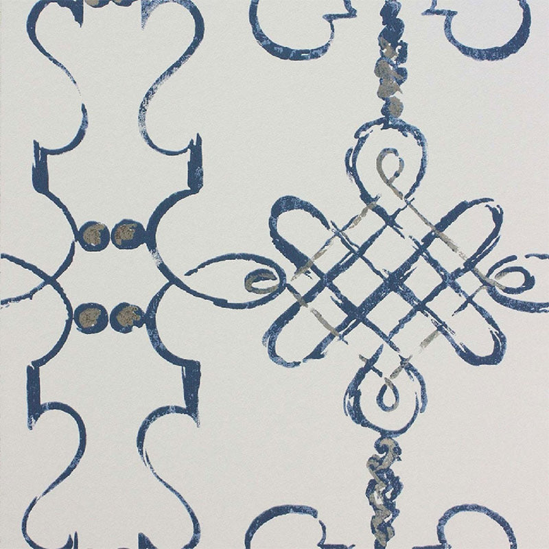 NCW4308-03 Portavo Les Rêves Wallpaper By Nina Campbell