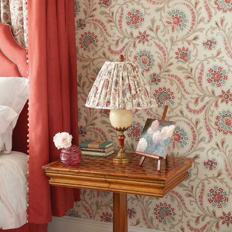 NCW4351-01 Baville Les Indiennes Wallpaper By Nina Campbell