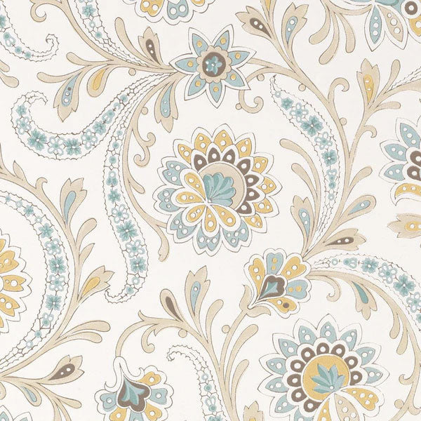 NCW4351-03 Baville Les Indiennes Wallpaper By Nina Campbell