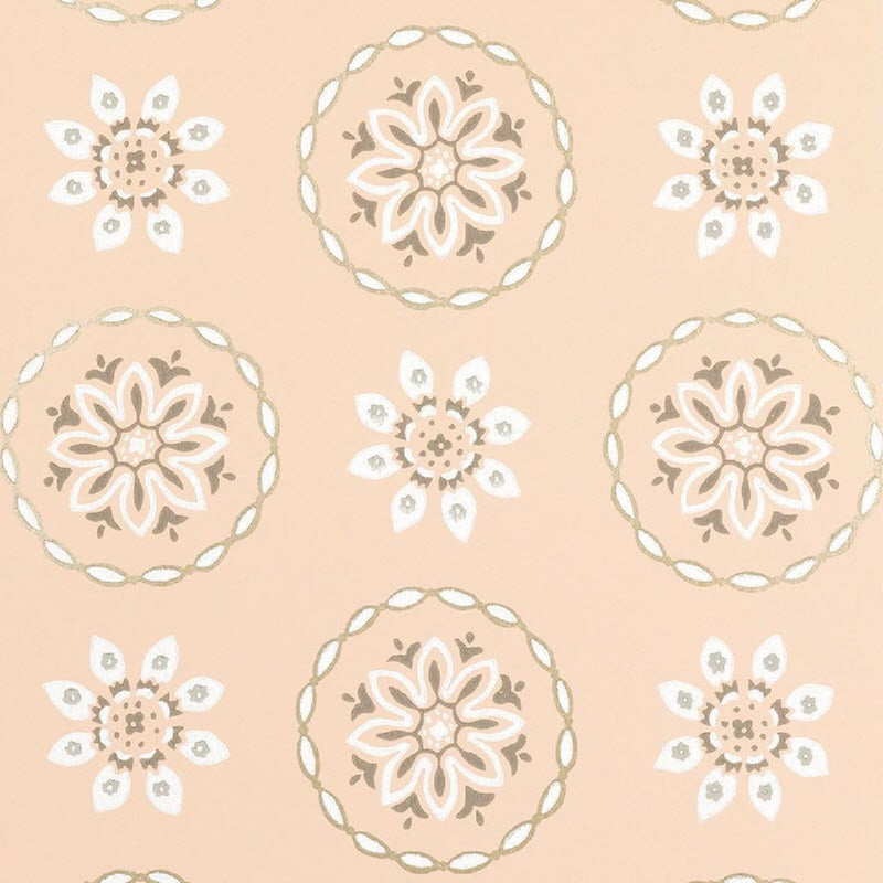 NCW4354-01 Garance Les Indiennes Wallpaper By Nina Campbell