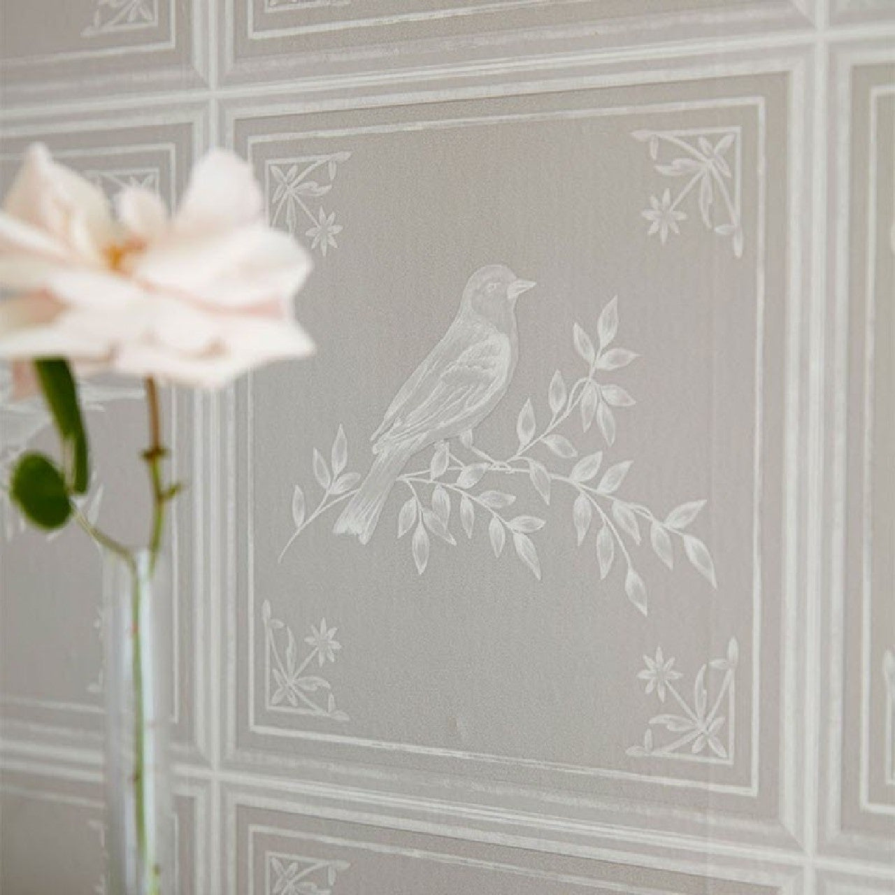 NCW4356-01 Fortoiseau Les Indiennes Wallpaper By Nina Campbell
