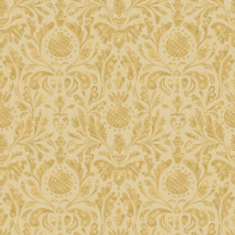 NCW4591-04 Castellane Yellow Wallpaper by Nina Campbell