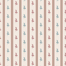 NCW4592-01 Anduze Red / Teal Wallpaper by Nina Campbell