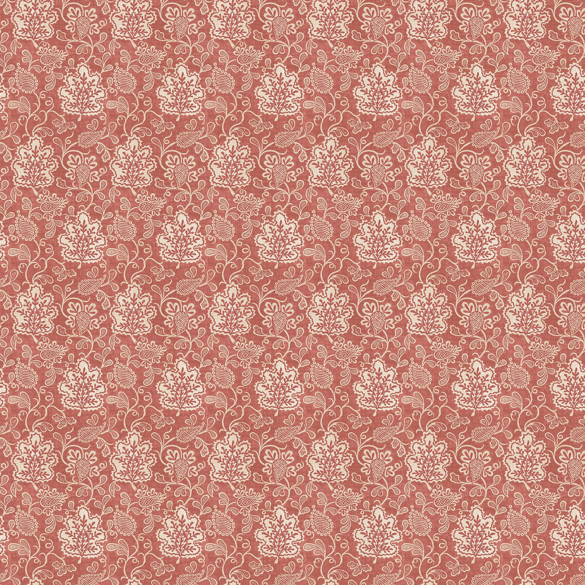 NCW4593-01 Annecy Red Wallpaper by Nina Campbell
