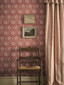 NCW4593-01 Annecy Red Wallpaper by Nina Campbell