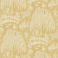 Les Saules Yellow Honfleur Wallpaper Wallpaper by Nina Campbell