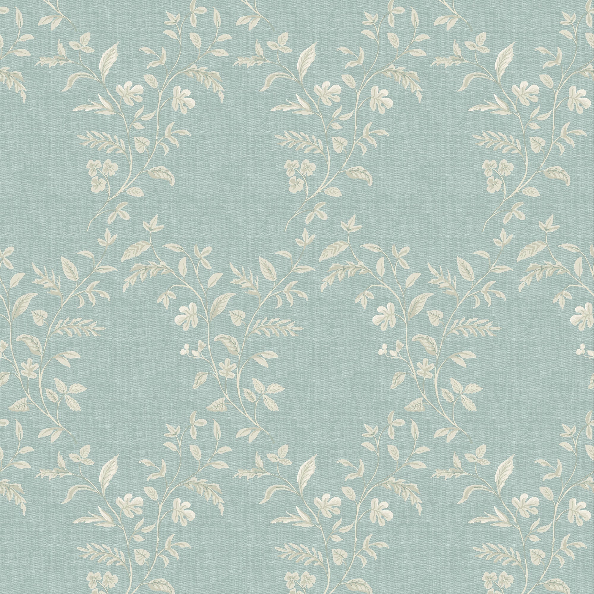 NCW4596-04 Hollingbourne Trellis Aqua Wallpaper by Nina Campbell