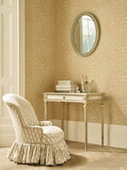 NCW4630-01 Lamballe Yellow Dauphine Wallpaper by Nina Campbell - room