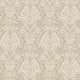 Bourton Damask Linen Dauphine Wallpaper by Nina Campbell