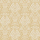 Bourton Damask Yellow Dauphine Wallpaper by Nina Campbell