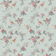Boscobel Duck Egg / Teal / Pink Dauphine Wallpaper by Nina Campbell