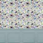 Nelia Indigo Iridescence Wallpaper by Voyage Maison | NELIA/WPO/IND