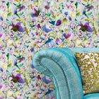 Nelia Indigo Iridescence Wallpaper by Voyage Maison | NELIA/WPO/IND