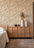 Tahiti Expression White New Primitivism Wallpaper by Tres Tintas