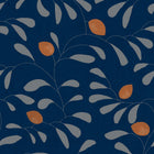 Fresh Lemons Blue New Primitivism Wallpaper by Tres Tintas