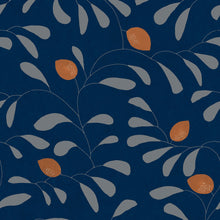 Fresh Lemons Blue New Primitivism Wallpaper by Tres Tintas