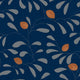 Fresh Lemons Blue New Primitivism Wallpaper by Tres Tintas