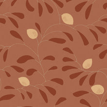 Fresh Lemons Red New Primitivism Wallpaper by Tres Tintas