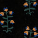 Pacific Blooming Black New Primitivism Wallpaper by Tres Tintas