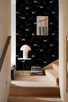 Prehistoric Creatures Black New Primitivism Wallpaper by Tres Tintas