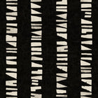 Linear Footprints Black New Primitivism Wallpaper by Tres Tintas