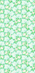 Poppy Pod Marine / Tangerine Pomona Fabric by Scion
