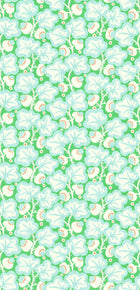 NPOF121353 Poppy Pod Marine / Tangerine Pomona Fabric by Scion