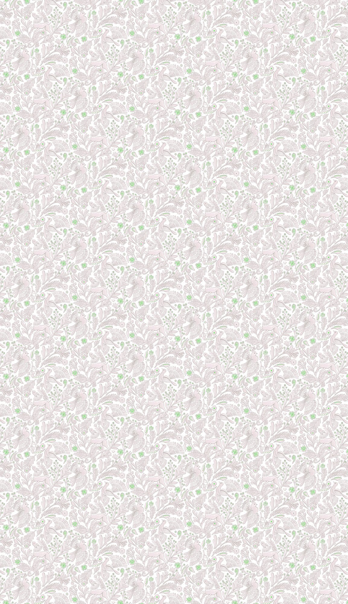 NPOF121359 Dove & Deer Lilac Pomona Fabric by Scion