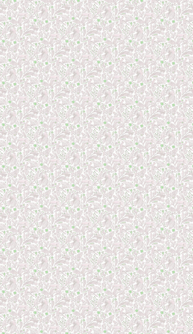 NPOF121359 Dove & Deer Lilac Pomona Fabric by Scion