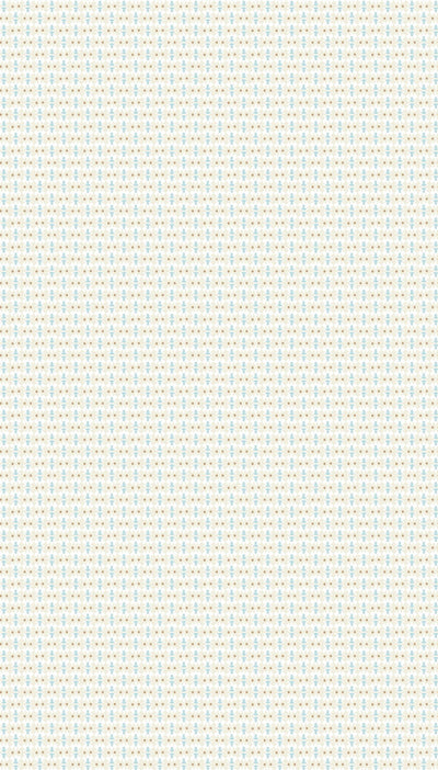 Owl & Butterfly Pebble / Coast Blue Pomona Fabric by Scion