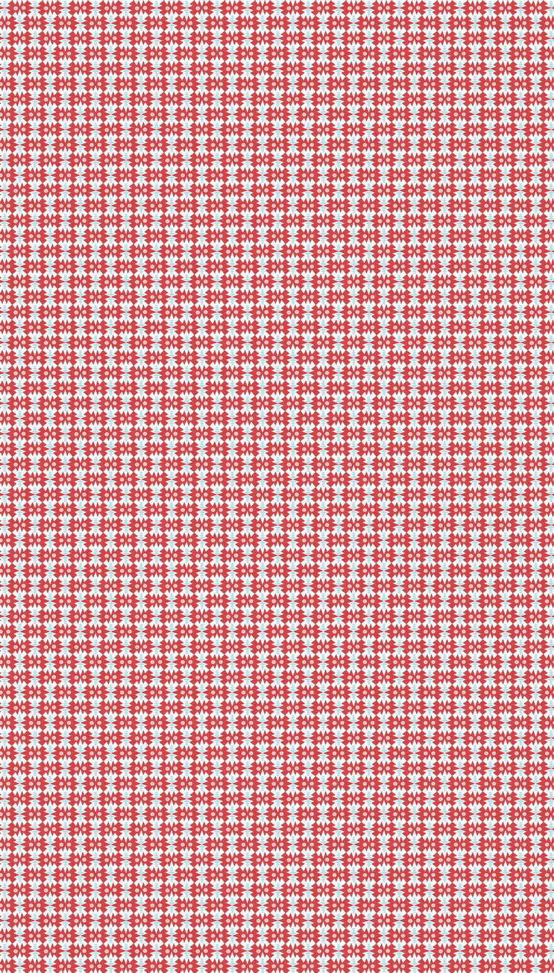 NPOF121362 Owl & Butterfly Chilli Pomona Fabric by Scion