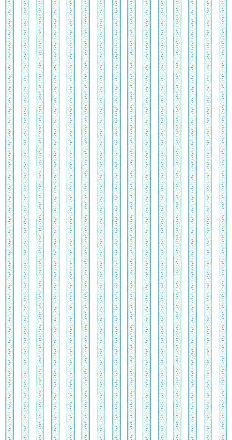 NPOF121375 Fondant Stripe Denim Pomona Fabric by Scion
