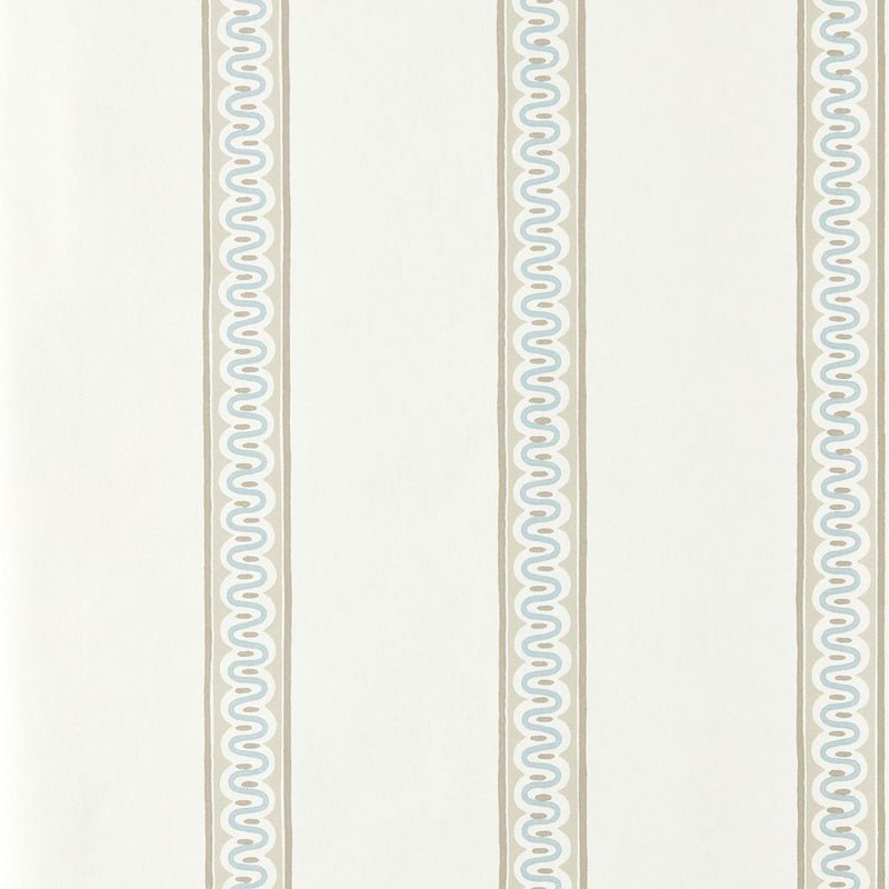 NPOP113387 Fondant Stripe Mushroom Wallpaper by Scion