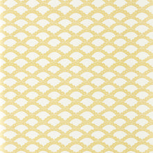 NPOP113393 Scallop Frill Buttercup Wallpaper by Scion