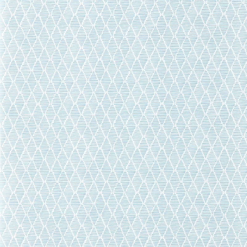 NPOP113400 Triangle Trellis Coast Blue Wallpaper by Scion