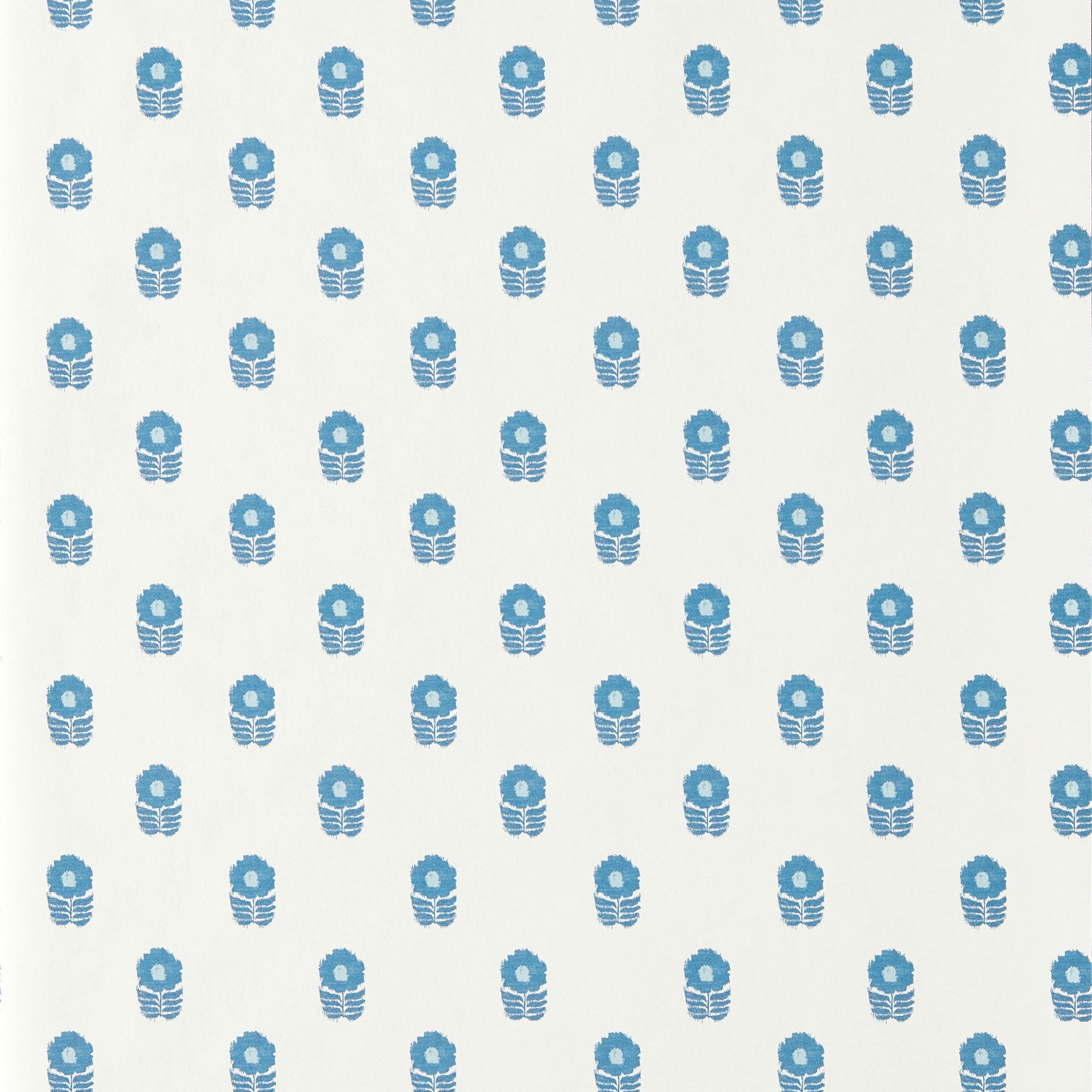 NPOP113406 Ditsy Daisy Denim Wallpaper by Scion