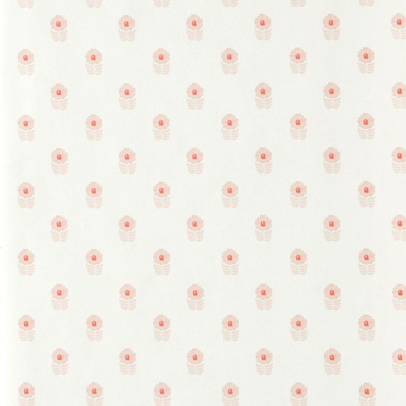 NPOP113407 Ditsy Daisy Blush Wallpaper by Scion