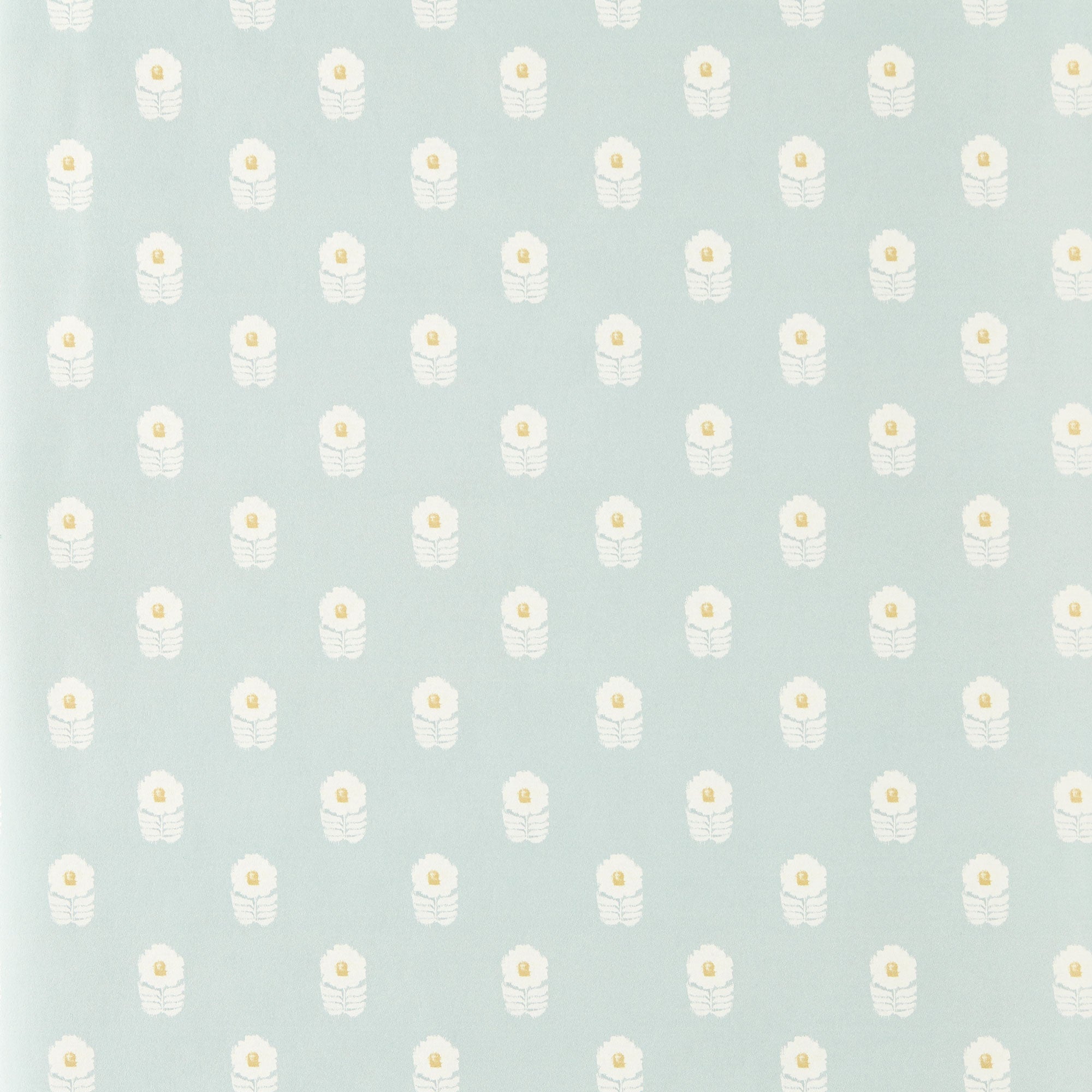 NPOP113409 Ditsy Daisy Powder Blue Wallpaper by Scion