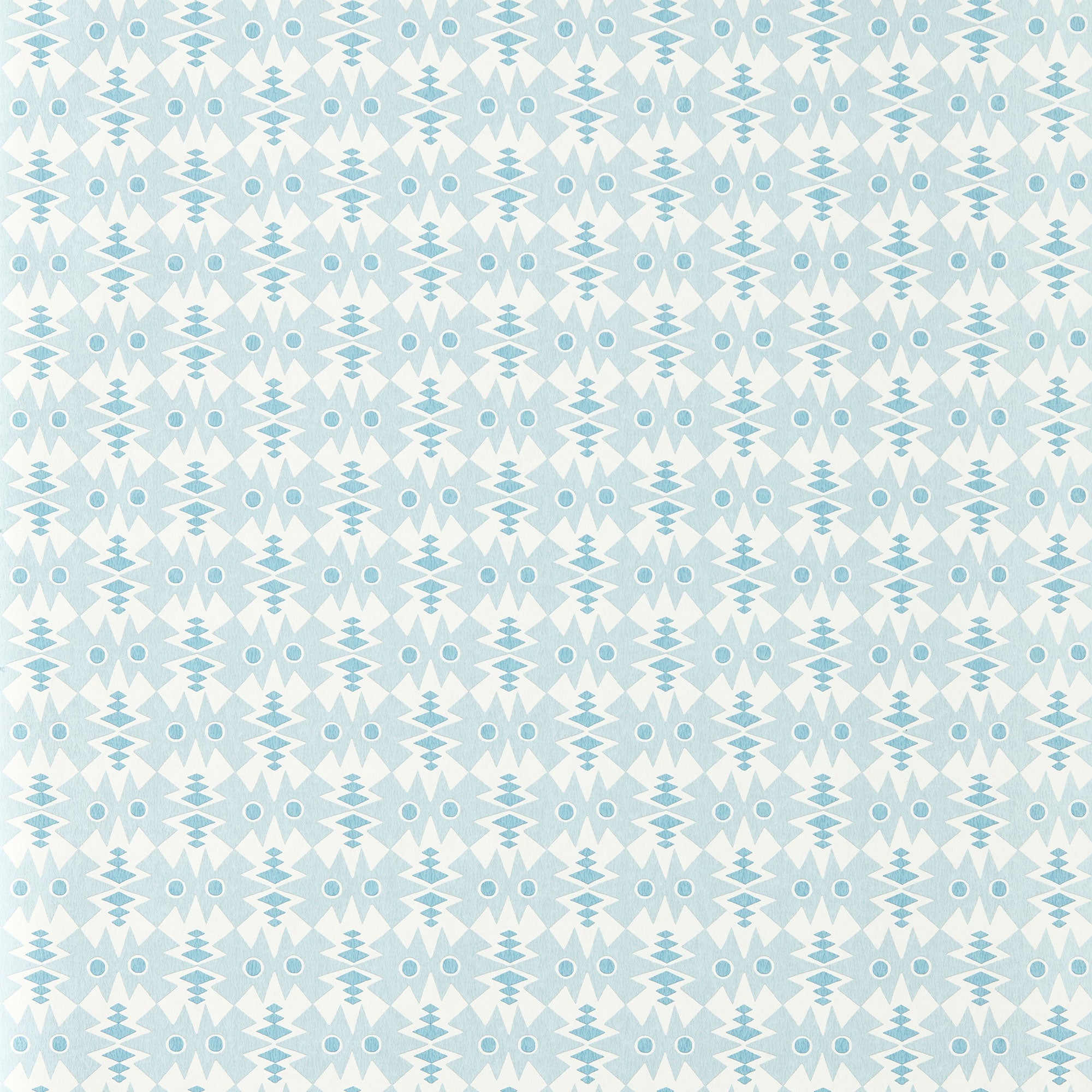 NPOP113410 Owl & Butterfly Denim Wallpaper by Scion