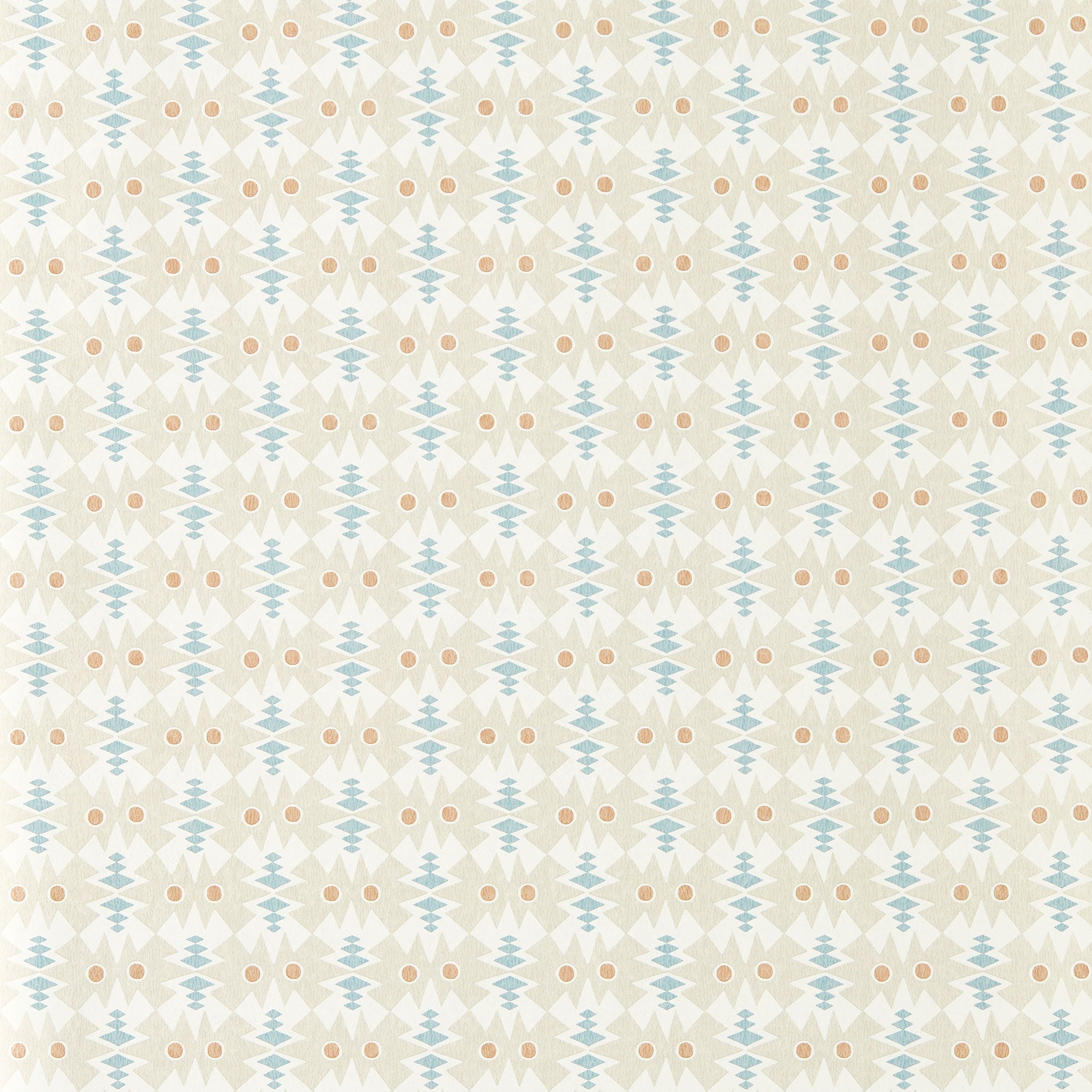 NPOP113412 Owl & Butterfly Pebble/Coast Blue Wallpaper by Scion