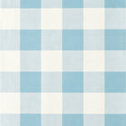 NPOP113416 Central Check Cornflower Wallpaper by Scion